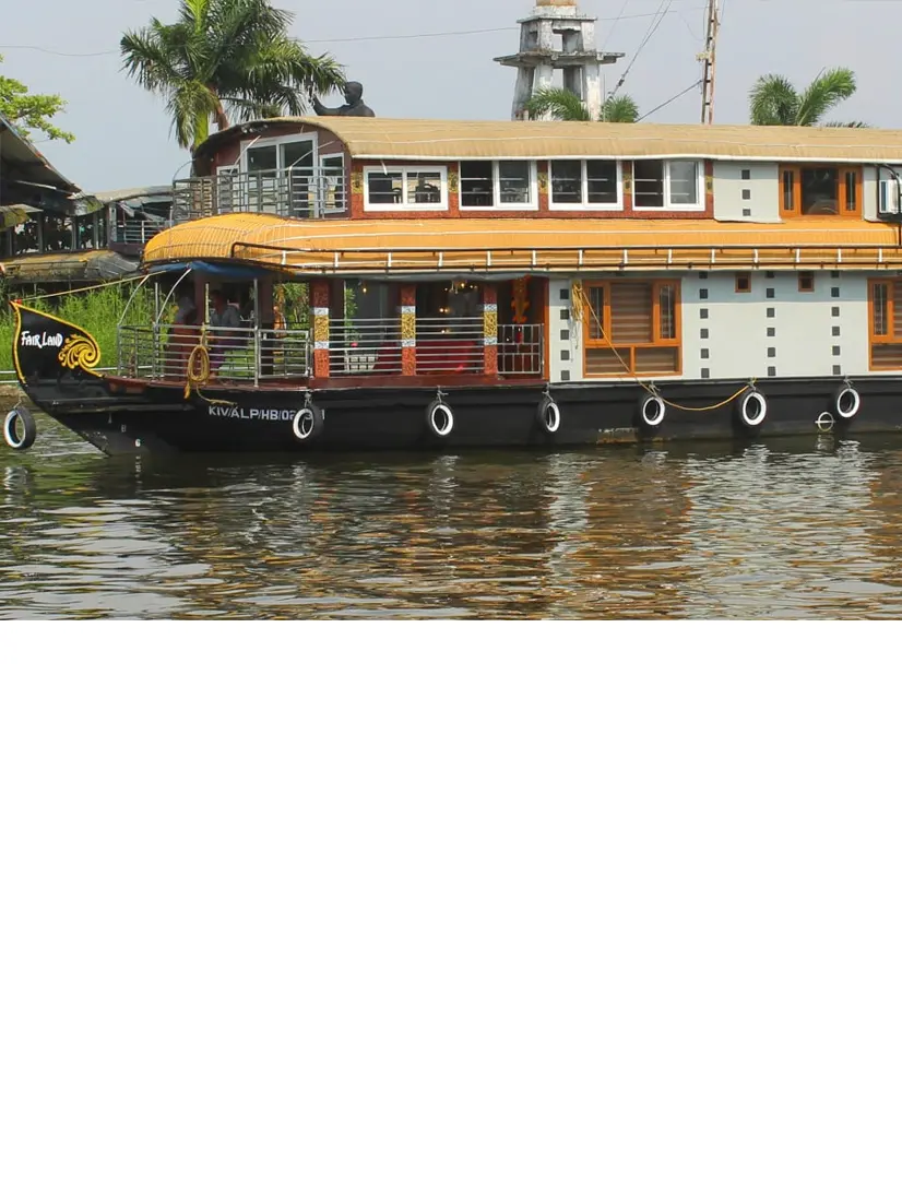 Kerala Houseboat in Alappuzha